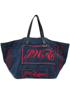 slogan canvas tote JW Anderson