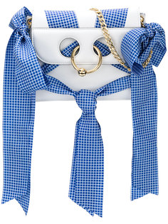 mini ribbon detail cross body bag JW Anderson