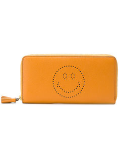 кошелек на молнии Smiley Anya Hindmarch