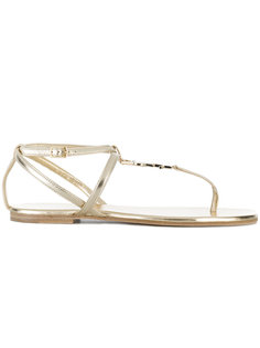 сандалии Nu Pieds Saint Laurent