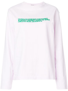 футболка с логотипом  Calvin Klein 205W39nyc