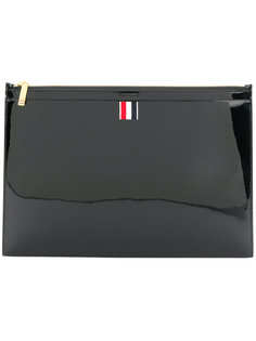 stripe detail clutch bag Thom Browne