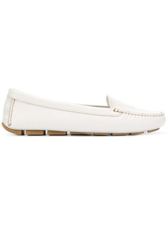 logo loafers Prada