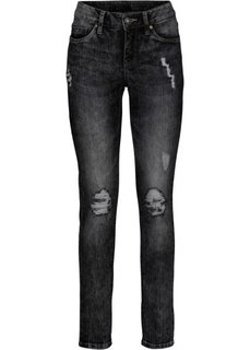 Джинсы Skinny (черный) Bonprix