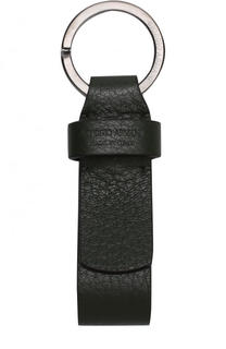 Кожаный брелок для ключей Giorgio Armani