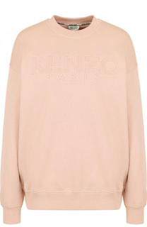 Хлопковый свитшот с логотипом бренда Kenzo