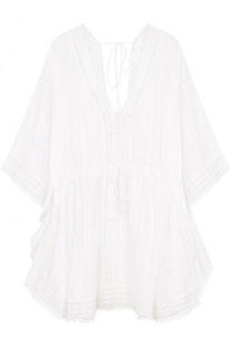 Приталенная туника с V-образным вырезом Melissa Odabash