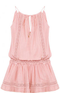 Приталенная хлопковая туника Melissa Odabash