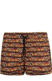 Плавки-шорты с принтом Moschino