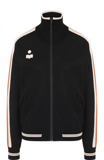 Кардиган с воротником-стойкой и контрастной отделкой Isabel Marant Etoile