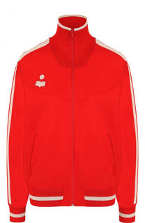 Кардиган с воротником-стойкой и контрастной отделкой Isabel Marant Etoile