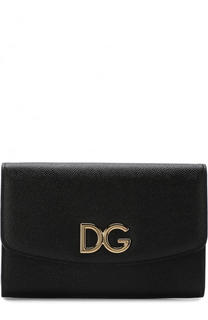 Кожаный клатч на цепочке Dolce &amp; Gabbana