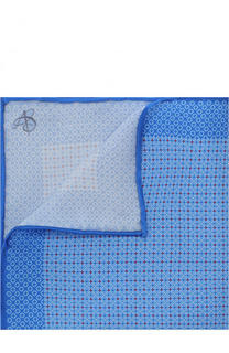 Шелковый платок с узором Canali