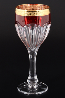 Бокалы для вина 290 мл BOHEMIA GOLD