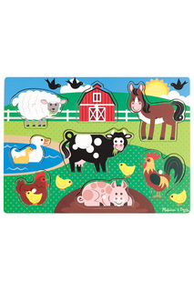 Мои первые пазлы Ферма MELISSA&DOUG Melissa&Doug