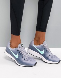 Фиолетовые кроссовки Nike Running Air Zoom Pegasus - Фиолетовый