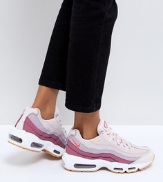 Розовые кроссовки Nike Air Max 95 - Розовый