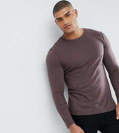 Фиолетовый лонгслив ASOS TALL - Фиолетовый