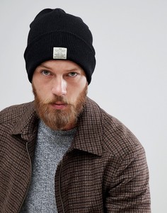 Шапка-бини с логотипом Jack & Jones - Черный