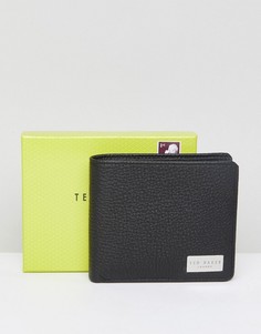 Кожаный бумажник с карманом для монет Ted Baker - Черный
