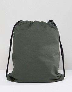 Парусиновая сумка цвета хаки Mi-Pac - Зеленый