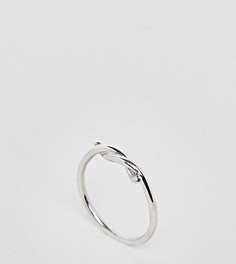 Серебряное кольцо с эффектом колючей проволоки Kingsley Ryan - Серебряный