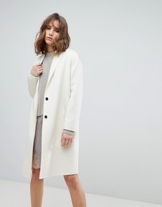 Вязаное пальто AllSaints - Белый