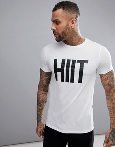 Белая футболка HIIT - Белый