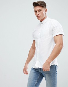 Белая оксфордская рубашка классического кроя River Island - Белый