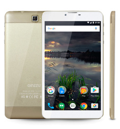 Планшет Ginzzu GT-7210 Gold (Spreadtrum SC9832 1.3 GHz/1024Mb/8Gb/GPS/LTE/Wi-Fi/Bluetooth/Cam/7.0/1280x800/Android)