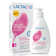 Средство для интимной гигиены `LACTACYD`для чувствительной кожи 200 мл