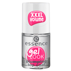 Верхнее покрытие для ногтей `ESSENCE` GEL LOOK укрепляющее с гель-эффектом