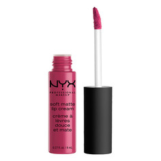 Помада для губ `NYX PROFESSIONAL MAKEUP` SOFT MATTE LIP CREAM тон 18 Prague матовая жидкая