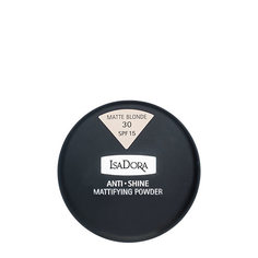 Пудра компактная для лица `ISADORA` ANTI SHINE тон 30 матирующая
