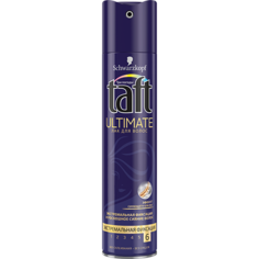 Лак для волос `TAFT` ULTIMATE экстремальная фиксация с эффектом блеска 225 мл