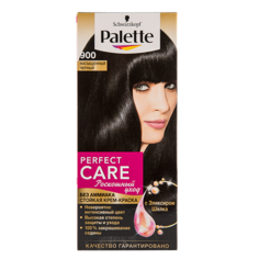 Краска для волос `PALETTE` PERFECT CARE Тон 900 (Насыщенный Черный)
