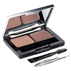 Набор теней для бровей `LOREAL` BROW ARTIST тон 02 темный