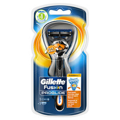 Станок для бритья `GILLETTE` `FUSION` PROGLIDE FLEXBALL с 1 сменной кассетой