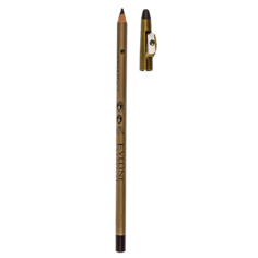 Карандаш для глаз `EVELINE` EYELINER PENCIL с точилкой коричневый водостойкий
