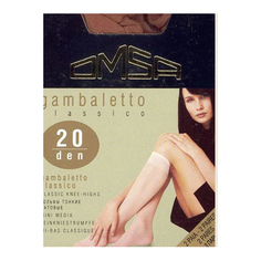 Гольфы женские `OMSA` `GAMBALETTO` CLASSICO 20 den (Caramello) 2 пары