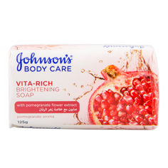 Мыло твердое `JOHNSONS` VITA-RICH преображающее с экстрактом цветка граната 125 гр