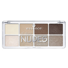 Набор теней для век `ESSENCE` ALL ABOUT тон 02 (nudes)