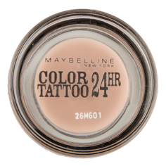 Тени для век `MAYBELLINE` COLOR TATTOO 24 HR кремообразные матовые тон 91 (розовый зефир)