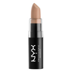 Помада для губ `NYX PROFESSIONAL MAKEUP` MATTE LIPSTICK тон 21 BUTTER BEURRE матирующая