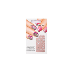 Наклейки для ногтей `GLOSSYBLOSSOM` DAZZLING DECORATION для французского маникюра             а/п 96640