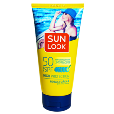 Солнцезащитная эмульсия для тела `SUN LOOK` водостойкая SPF-50 150 мл