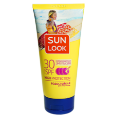 Солнцезащитная эмульсия для тела `SUN LOOK` водостойкая SPF-30 150 мл