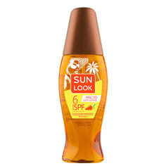 Масло для загара `SUN LOOK` с бета-каротином SPF-6 150 мл