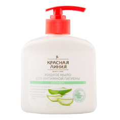 Мыло жидкое для интимной гигиены `КРАСНАЯ ЛИНИЯ` Алое 250 мл