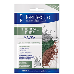 Маска для лица `PERFECTA` Thermal pure Глубокое очищение 10 мл